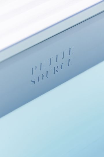 Petite Source mirror design pool - 2-day hotel installation high-end hospitality